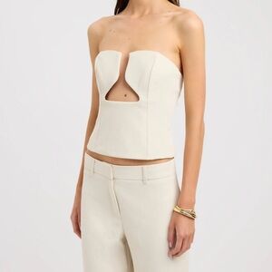 Kookai Cream Camisole Top